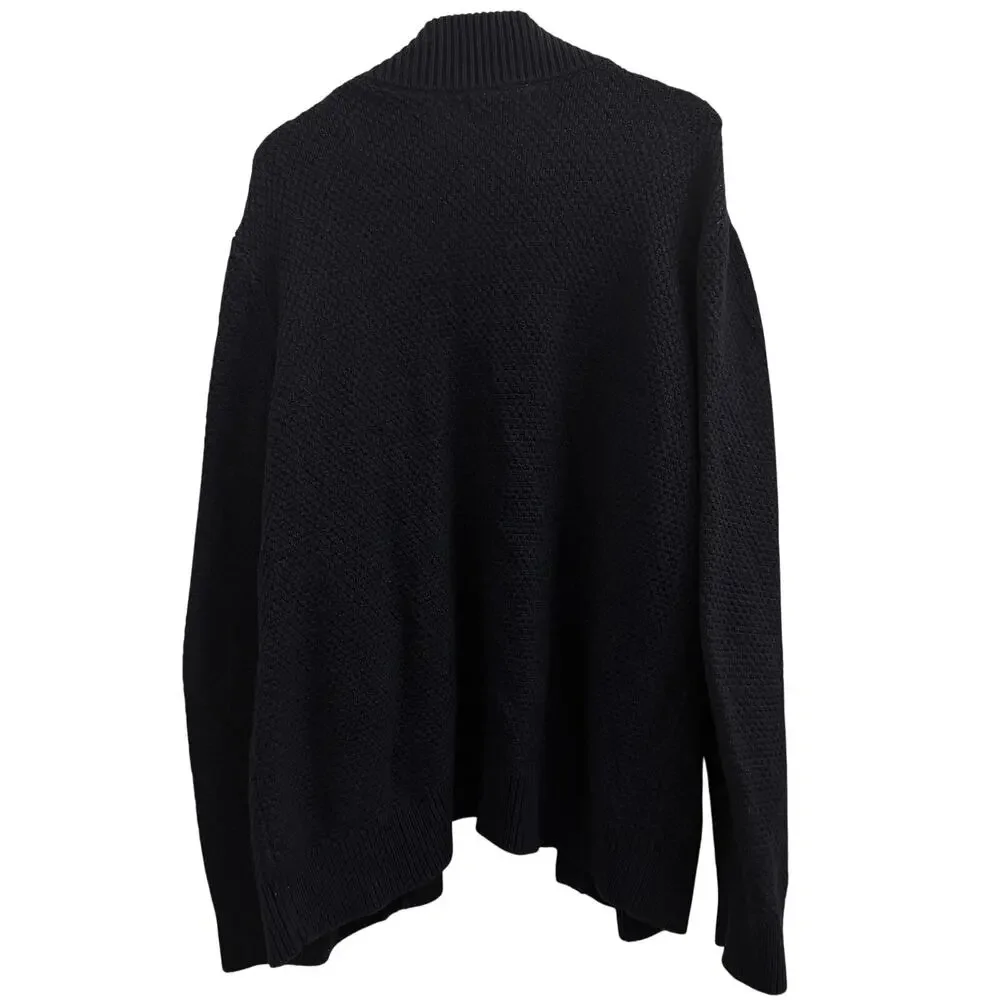 Banana Republic Fisherman‎ Knit Cotton Cardigan, Navy size XL